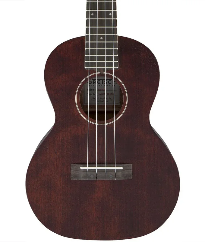 Gretsch G9120 Tenor Standard Ukulele with Gig Bag, Ovangkol Fingerboard – Vintage Mahogany Stain