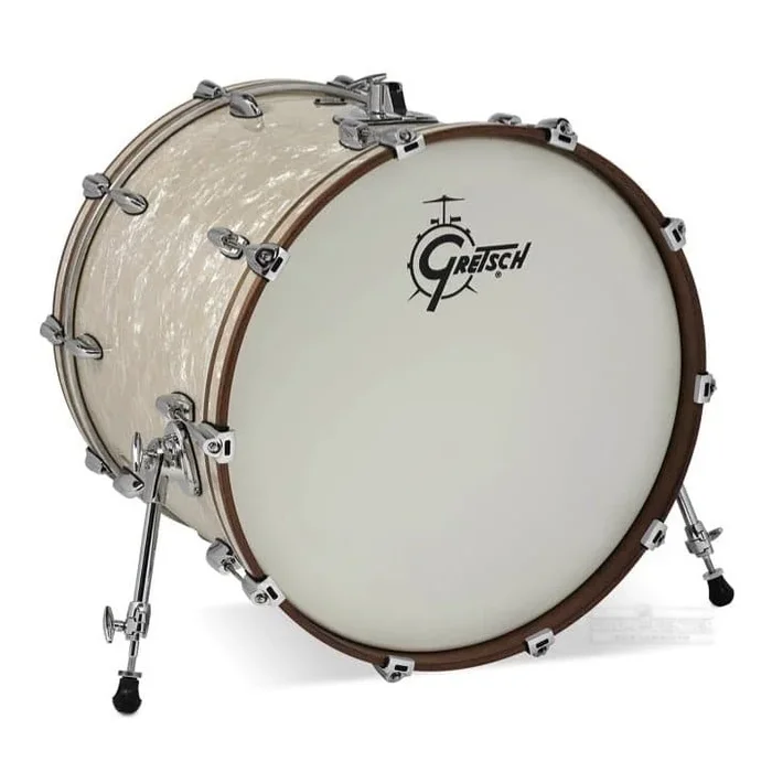 Gretsch Renown Bass Drum 22×18 Vintage Pearl