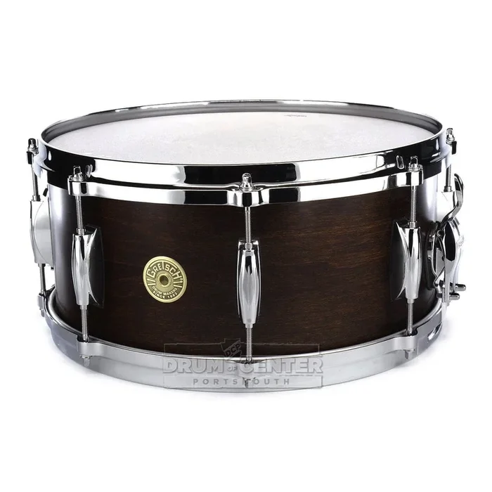 Gretsch USA Custom Snare Drum 14×6.5 8-Lug Satin Antique Maple