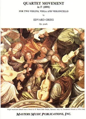 Grieg, Edvard: Quartet Movement in F (1891) Op. posth. (string quartet)