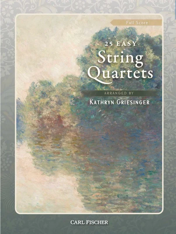 Griesinger: 25 Easy String Quartets (score) | Metzler Violins