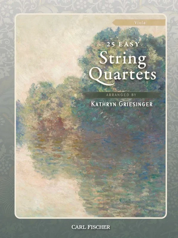 Griesinger: 25 Easy String Quartets (viola) | Metzler Violins