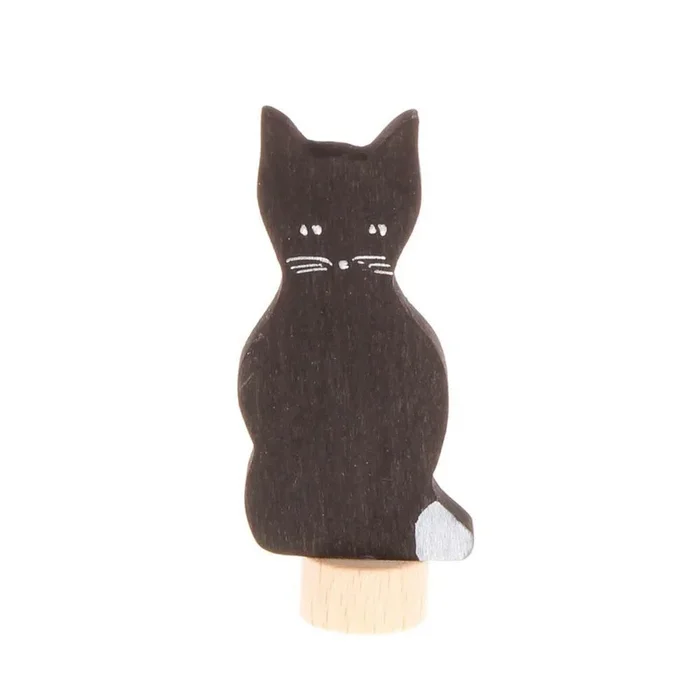 Grimm’s birthday ring deco black cat