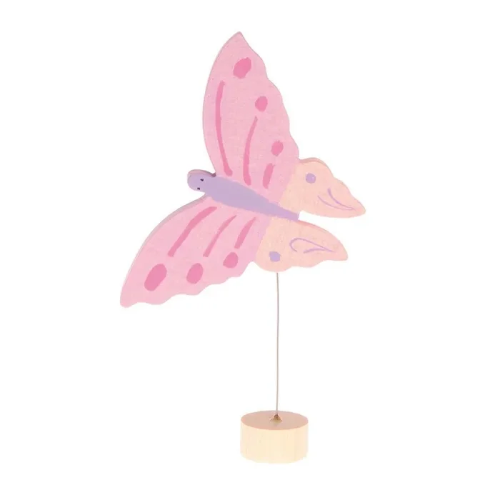 Grimm’s birthday ring deco butterfly – pink