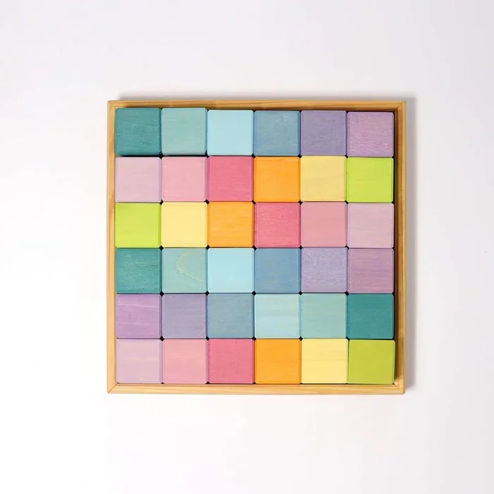 Grimm’s pastel building set squares