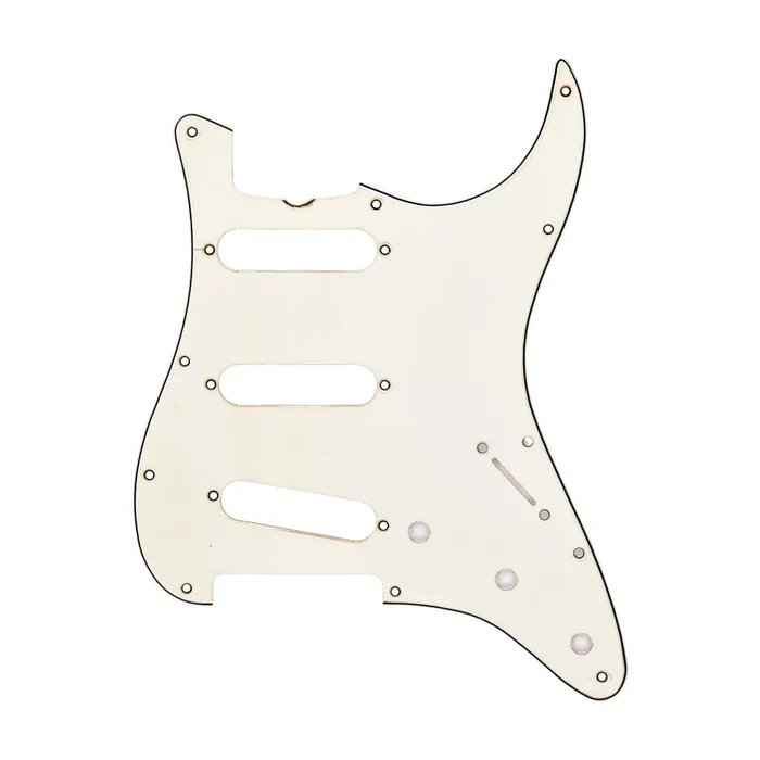 GuitarSlinger 64/65 Strat Pickguard Parchment