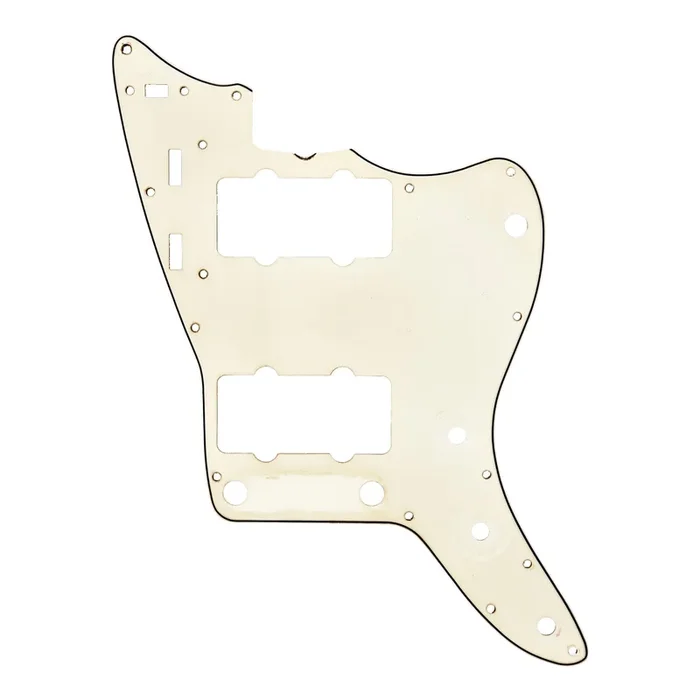 GuitarSlinger 65 Jazzmaster Pickguard Vintage Cream