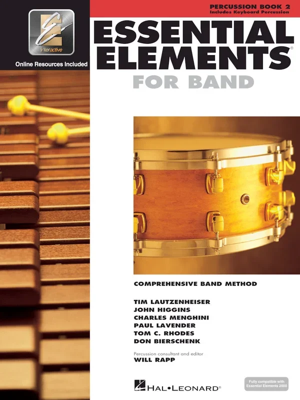 Hal Leonard – Essential Elements – Band – Percussion – Book 2