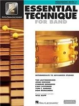 Hal Leonard Essential Technique for Band – Percussion and Keyboard Percussion (Book 3 with EEi)
