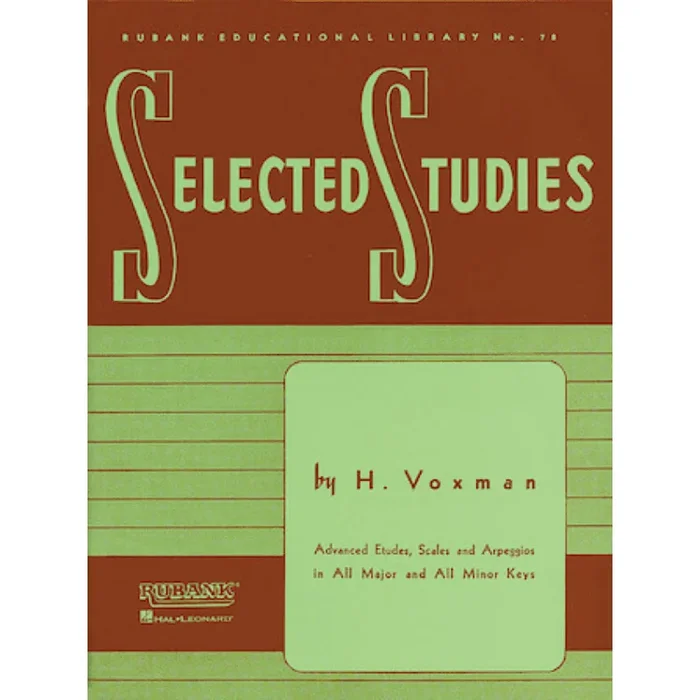 Hal Leonard Selected Studies For Saxophone