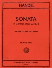 Handel, G.F.: Sonata in G minor Op.2 #8 (2 violas & piano)