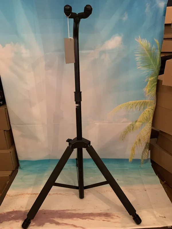 Hanging Ukulele/Guitar Stand – Black – Portable