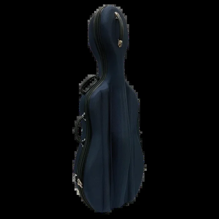 Hard Cello Bag with Wheels 3/4 Blue