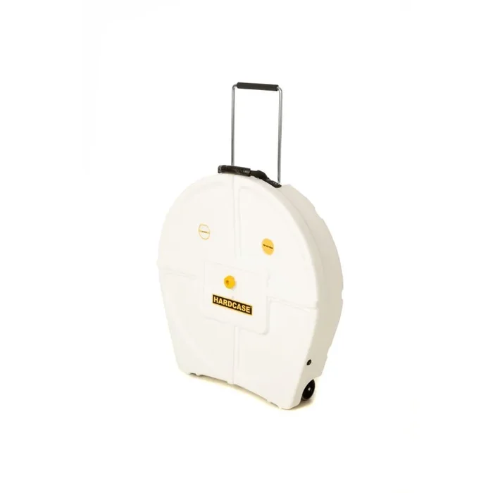 Hardcase Rolling Cymbal Case 24″ White