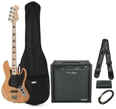 Harley Benton JB-75MN NA Bundle 2