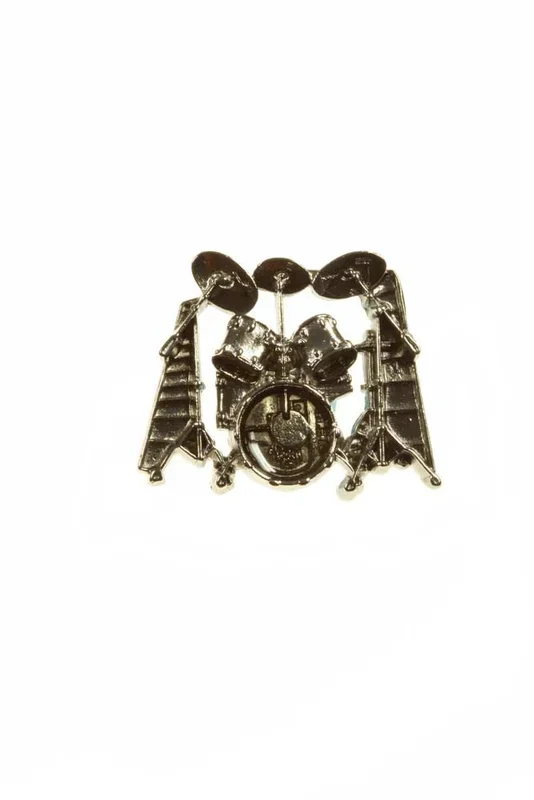Harmony – Silver Drumset Pin