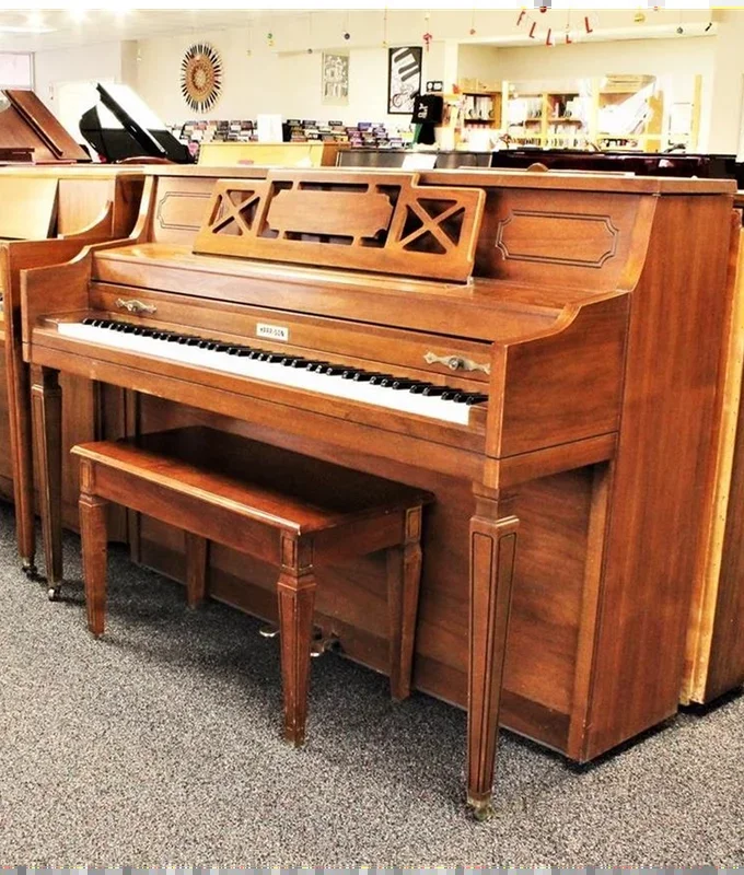 Harrison Upright Piano | Satin Walnut | SN: A95357 | Used