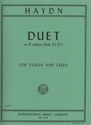 Haydn: Duet in D Major, Hob.VI: DI (violin & cello)
