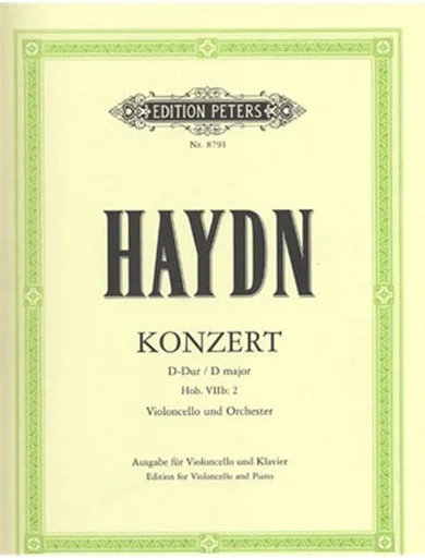 Haydn, F.J.: Cello Concerto in D Op. 101 urtext (cello & piano)