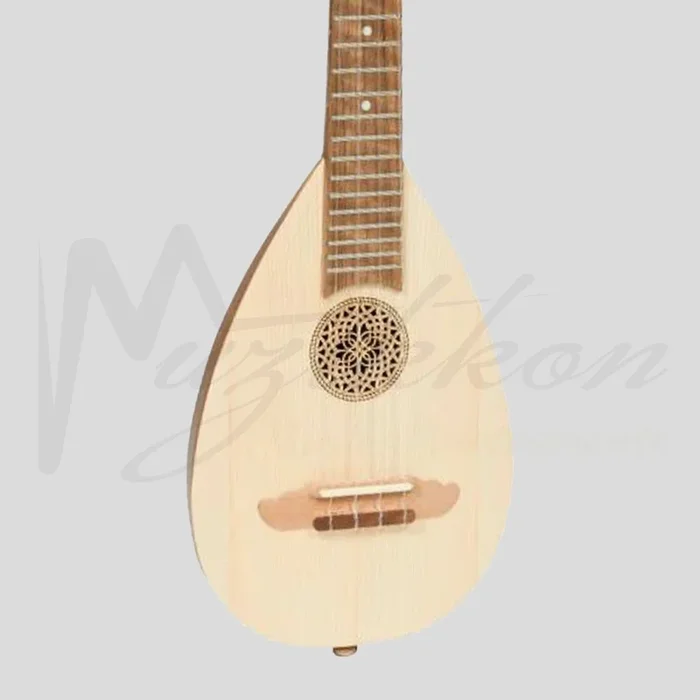 Heartland Baroque Ukulele, 4 String Soprano Walnut