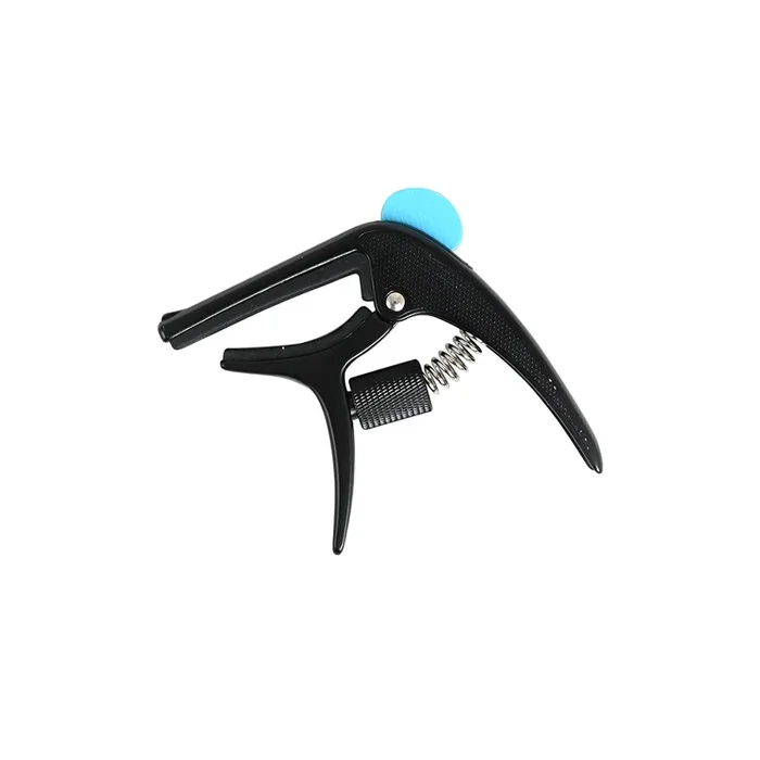Hebikuo – Guitar Capo Plectrum Pick Holder – Black