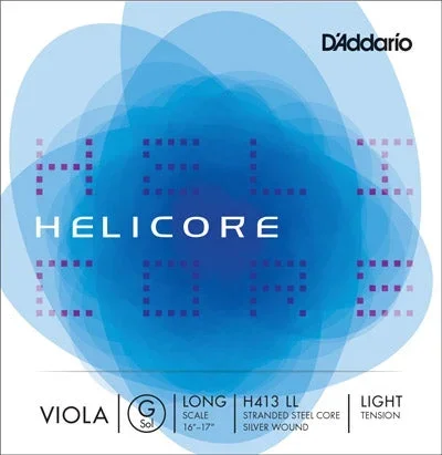 Helicore Viola G String – Long Scale – Light Gauge (Steel/Silver)