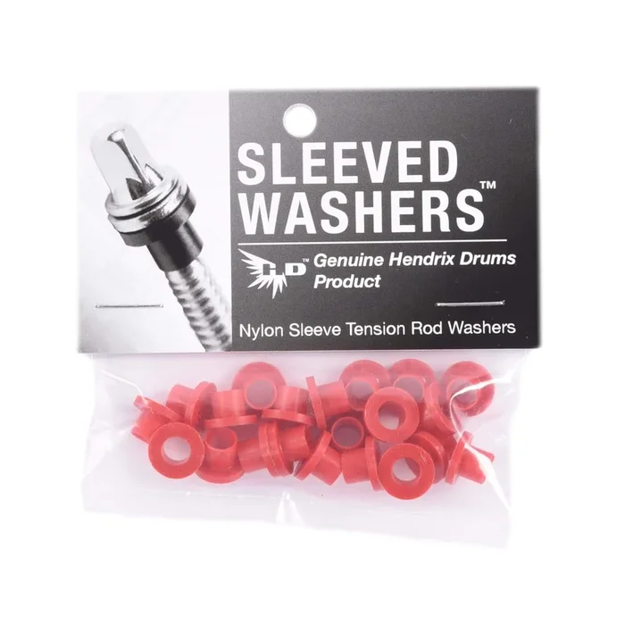 Hendrix Sleeved Washers Red (20-Pack)