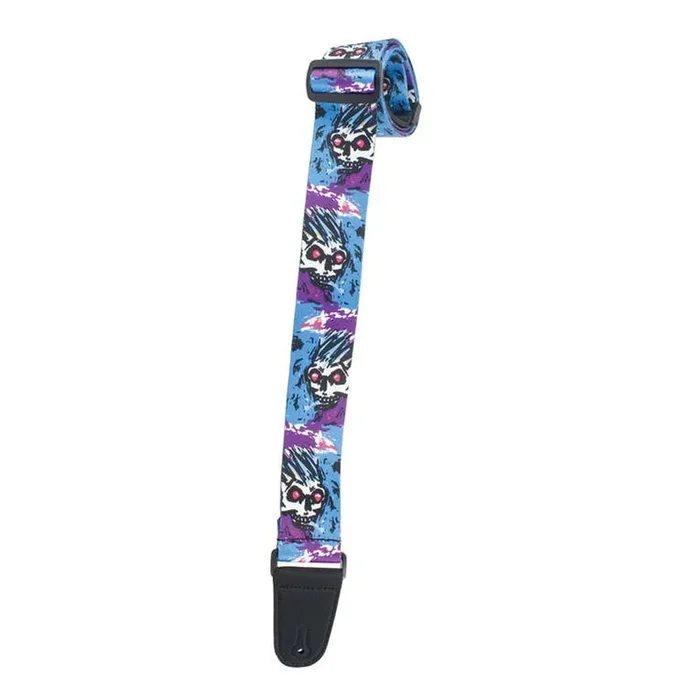 Henry Heller 2″ Artist Series Sublimation Design Strap – Warhol Style Skull