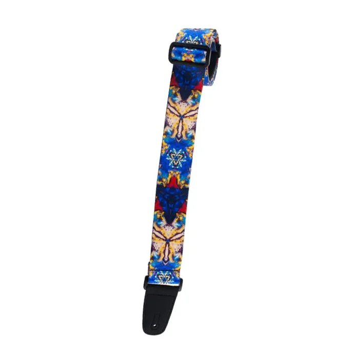 Henry Heller 2″ Artist Series Sublimation Straps – Kaleidoscope Multi-Color Burst