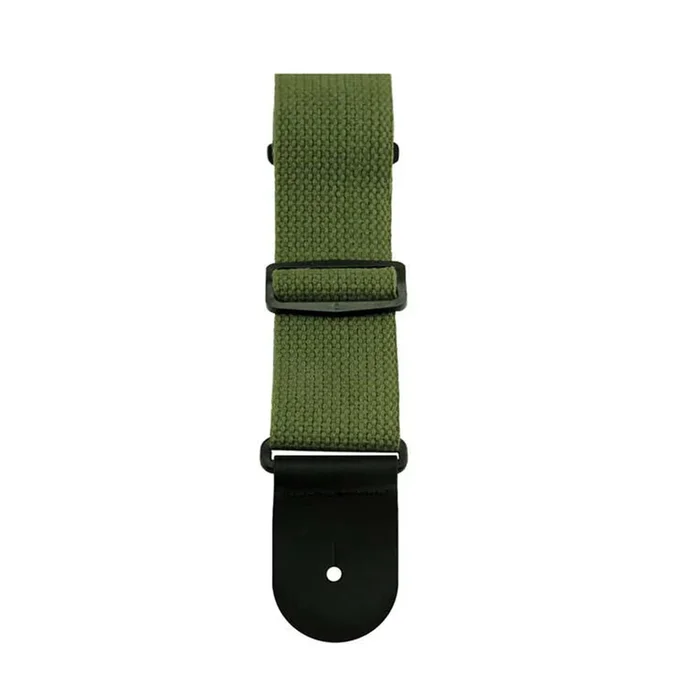 Henry Heller 2″ Cotton Guitar Strap – Green