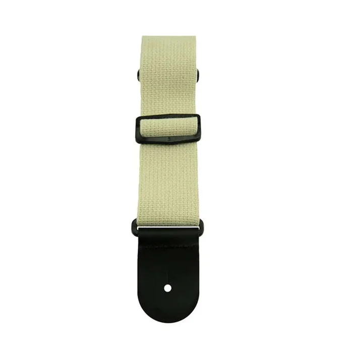 Henry Heller 2″ Cotton Guitar Strap – Natural