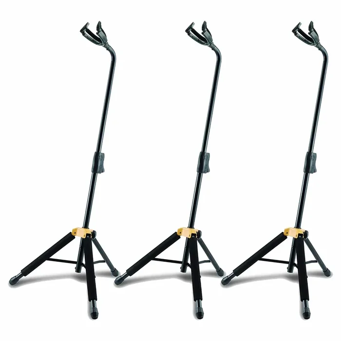 Hercules Universal Guitar Stand 3 Pack Bundle