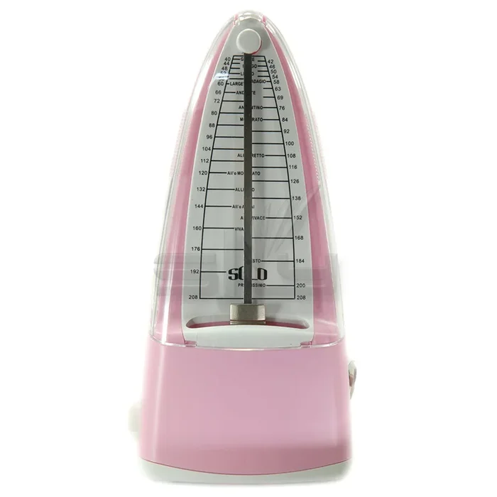 High Quality New Style SOLO300 Mechanical Metronome Pink Color