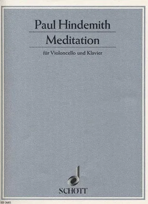 Hindemith, P.: Meditation from Nobilissima Visione (cello and piano)