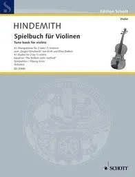 Hindemith, Paul: Tune Book – 41 Studies on the Doflein Method (1 or 2 violins)