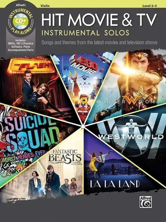 Hit Movie and TV Instrumental Solos for Violin with CD