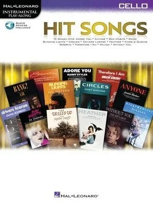 Hit Songs for Cello with Online Accompaniments