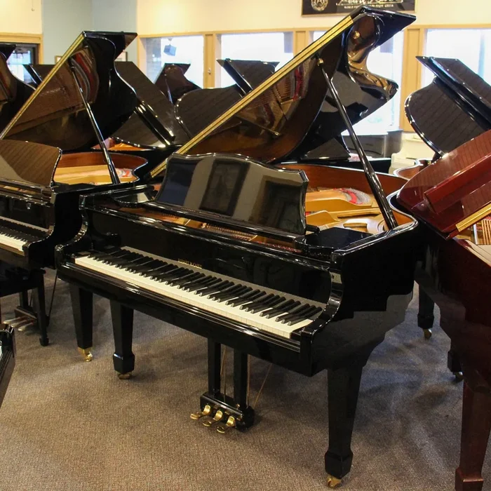 Hobart M. Cable GH-87 Grand Piano | 6’2″ | Polished Ebony
