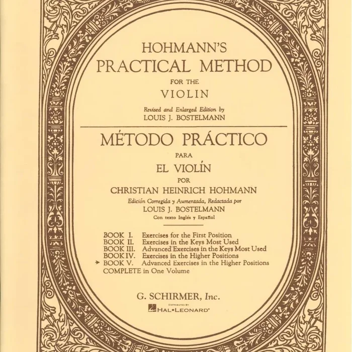 Hohmann, Practical Method for Violin Book 5 (Schirmer)
