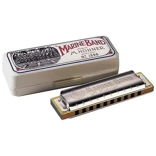 Hohner 1896 Marine Band Harmonica Key of F