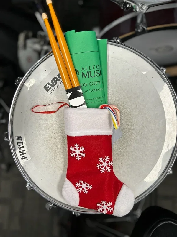 Holiday Lesson Promotion – Drums