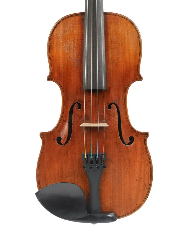 HOPF violin, branded on back, unlabeled, circa 1885, GERMANY