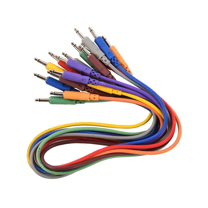 Hosa CMM-845 1.5Í Unbalanced Patch Cable 3.5 mmTS to Same (8 pack)