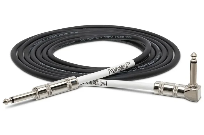 Hosa Guitar Cable | Hosa Straight to Right-angle | 10ft
