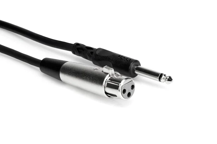 Hosa PXF-105 5′ Unbalanced Interconnect XLR3F to 1/4 in TS Cable