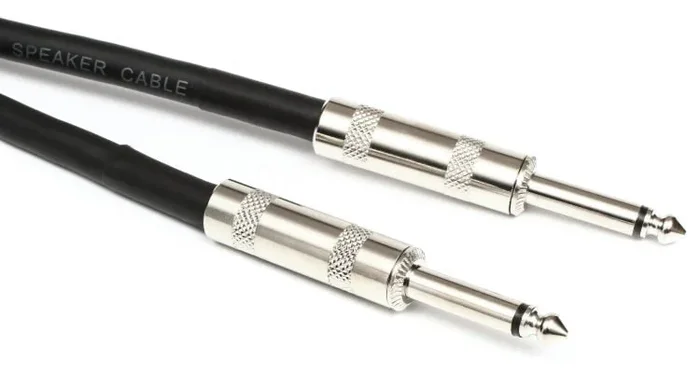 Hosa SKZ-650 Speaker Cable – Hosa 1/4-inch TS to Same – 50 foot – Black Zip