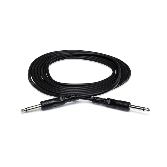 Hosa Technology 1/4 in TS to Same Unbalanced Interconnect Cable 15ft