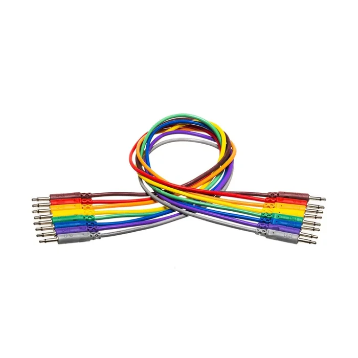 Hosa Technology 3.5 mm TS to Same Unbalanced Patch Cables 8pc 1ft
