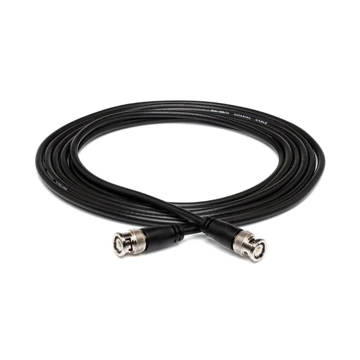 Hosa Technology BNC to Same 50-ohm Coax Cable 25ft