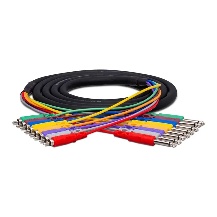 Hosa Technology CPR802 Snake 1/4 TS – RCA 2M